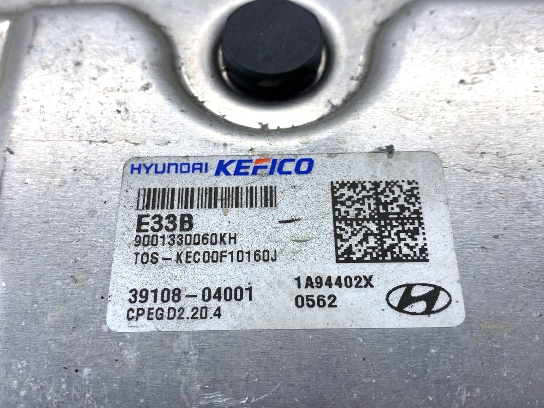 ЕБУ блок управління двигуна Hyundai Kona 39108-04001 — фото деталі 3