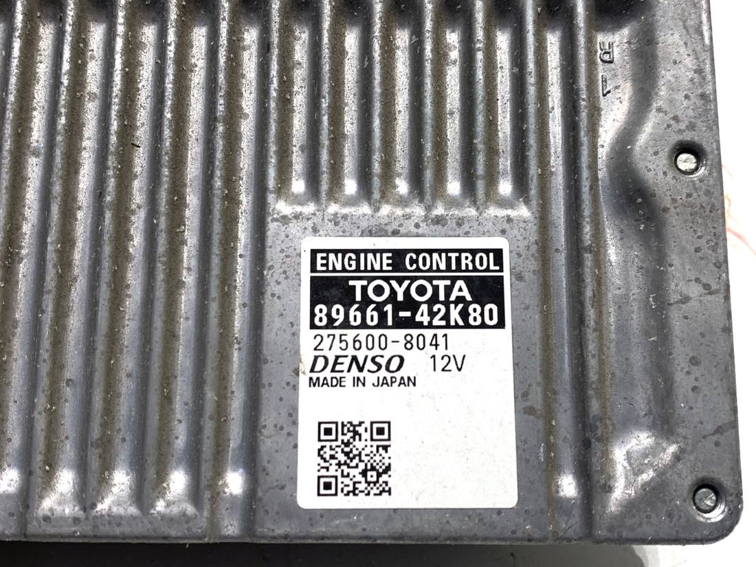 ЕБУ блок управління двигуна Toyota Rav4 89661-42K80 — фото деталі 4