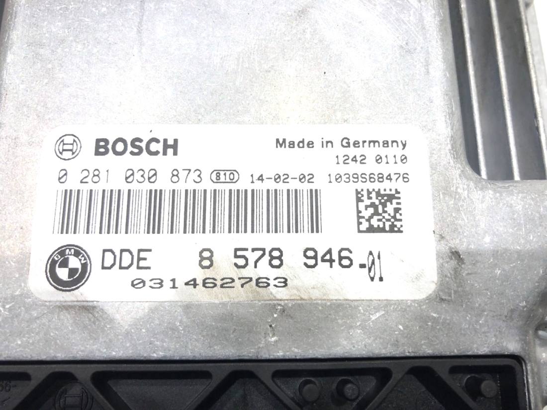 ЕБУ блок управління двигуна BMW 4 8578946 0281030873 — фото деталі 4