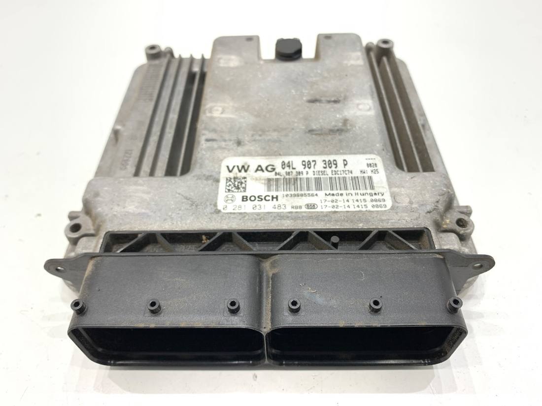 ЕБУ блок управління двигуна Volkswagen Tiguan 04L907309P 0281031483