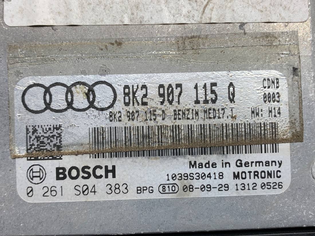 ЕБУ блок управління двигуна Audi A4 B8 8K2907115Q — фото деталі 4