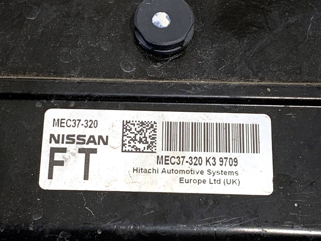 ЕБУ блок управління двигуна Nissan Micra MEC37-320 — фото деталі 4