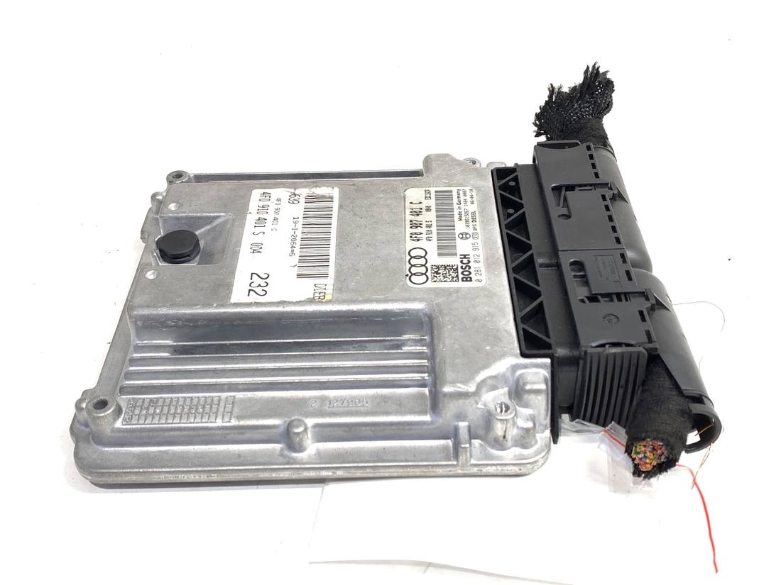 ЕБУ блок управління двигуна Audi A6 C6 4F0907401C 0281012915 — фото деталі 2