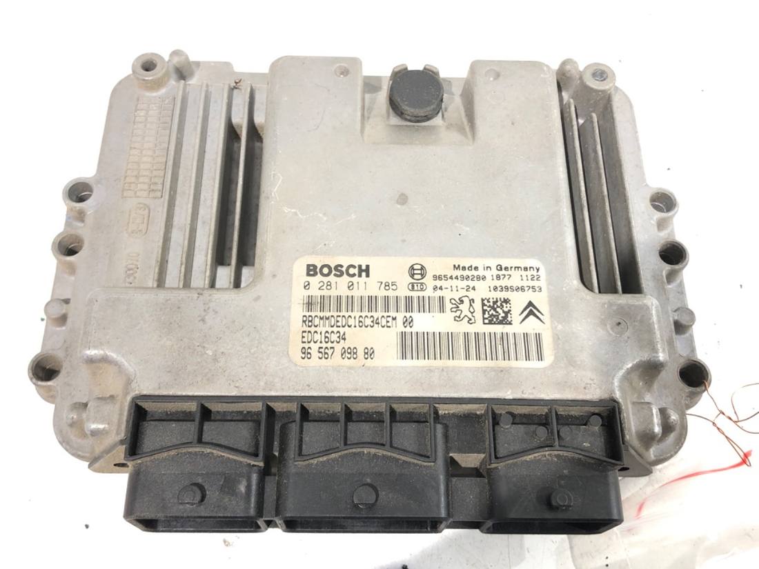 ЕБУ блок управління двигуна Citroen C3 9654490280