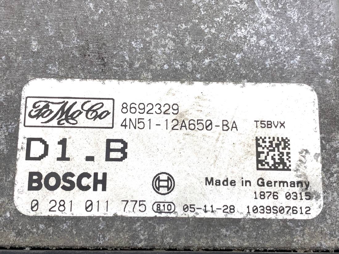 ЕБУ блок управління двигуна Volvo V50 4N51-12A650-BA — фото деталі 4