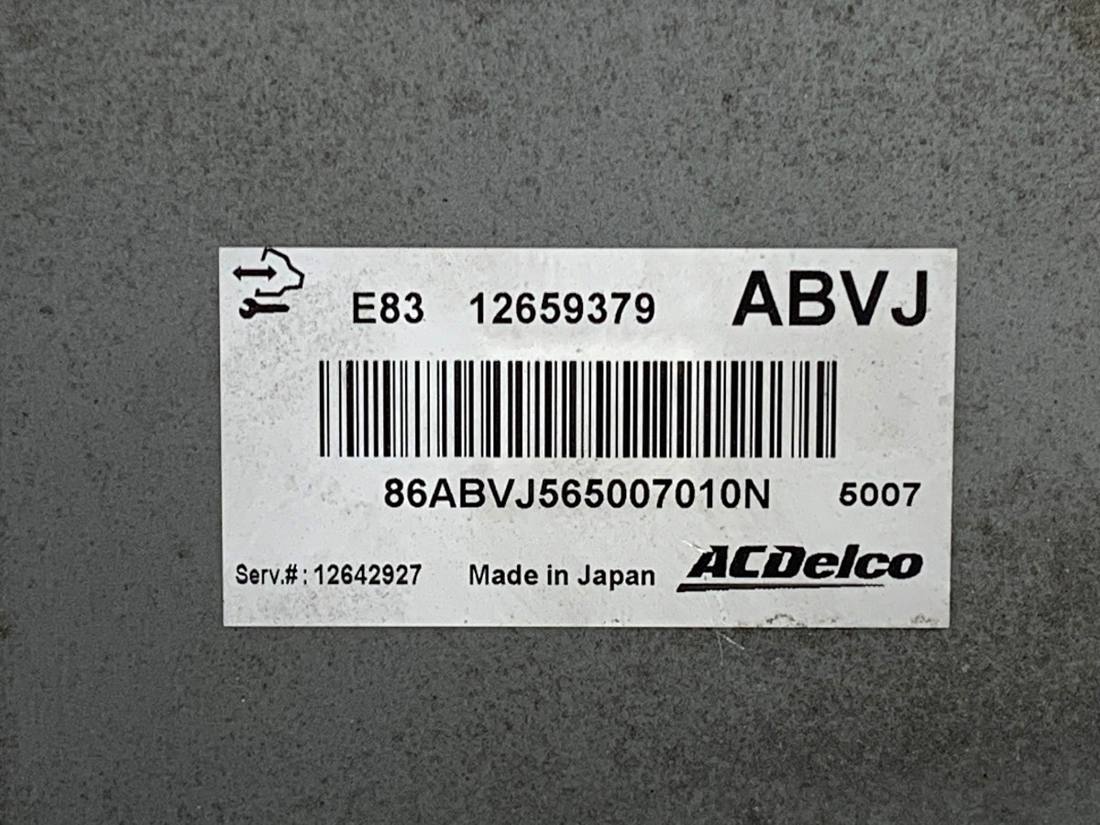 ЕБУ блок управління двигуна Opel Meriva B 13469254 12659379 — фото деталі 16