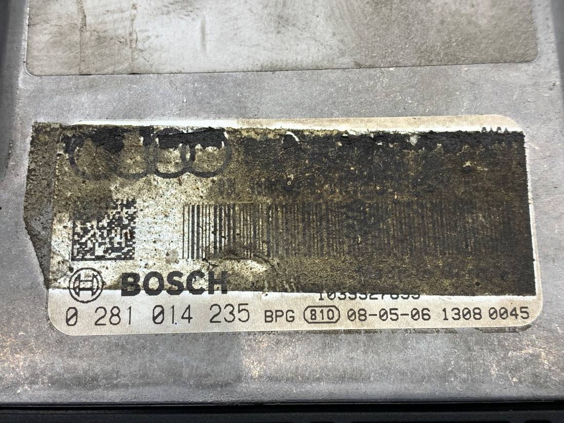 ЕБУ блок управління двигуна Audi A4 B8 03L906022B 0281014235 — фото деталі 4
