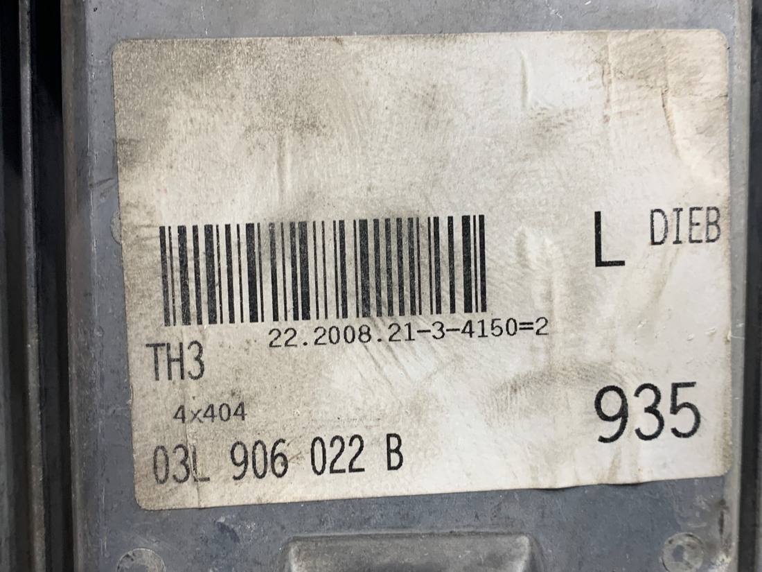 ЕБУ блок управління двигуна Audi A4 B8 03L906022B 0281014235 — фото деталі 5
