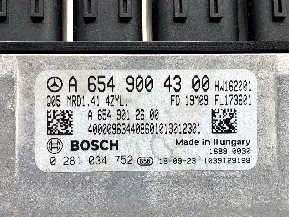 ЕБУ блок управління двигуна Mercedes GLC X253 A6549004300 — фото деталі 4