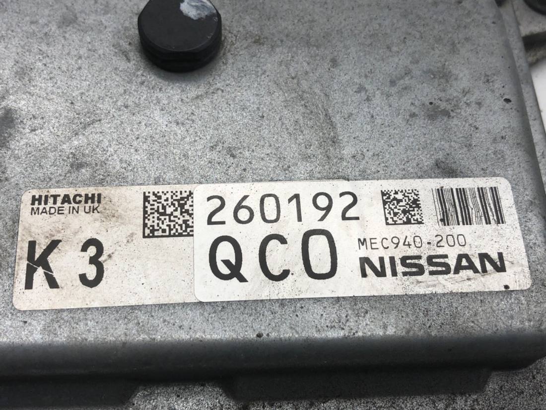 ЕБУ блок управління двигуна Nissan Qashqai MEC940-200 — фото деталі 4