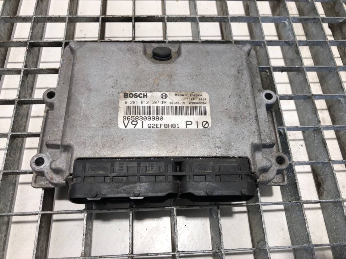 ЕБУ блок управління двигуна Citroen Jumper 9658309980