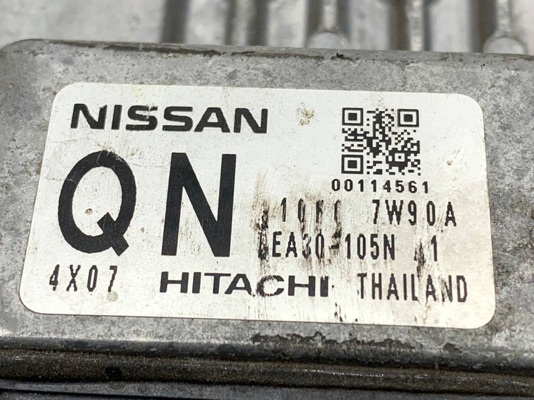 ЕБУ блок управління двигуна Nissan Micra 7W90A — фото деталі 4