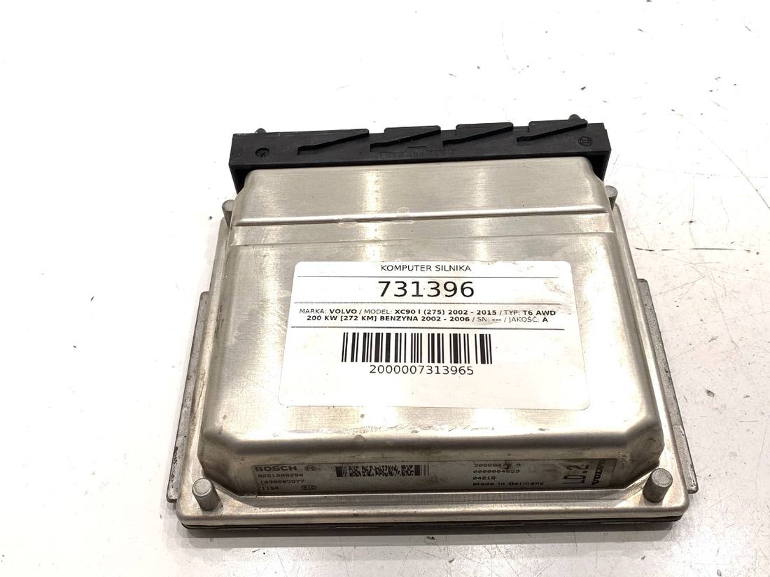 ЭБУ блок управления двигателем Volvo XC90 0261208290 30668479