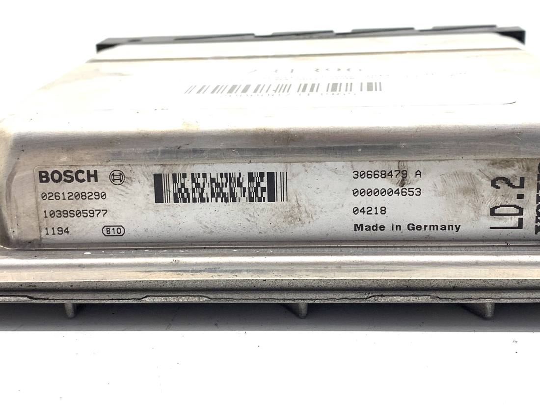 ЭБУ блок управления двигателем Volvo XC90 0261208290 30668479 — фото детали 5