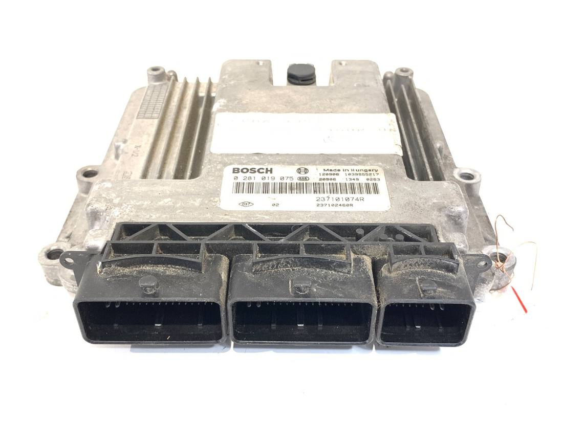 ЕБУ блок управління двигуна Renault Scenic 3 0281019075 237101074R