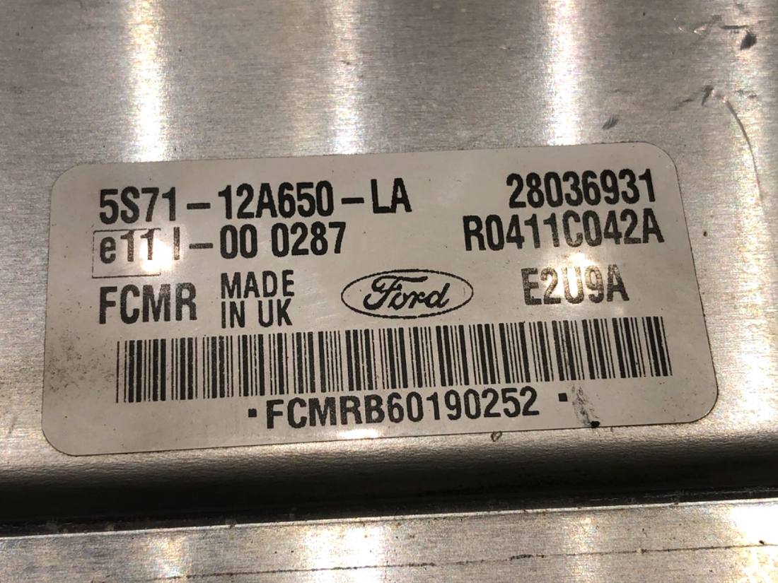 ЕБУ блок управління двигуна Ford Mondeo 5S71-12A650-LA — фото деталі 4