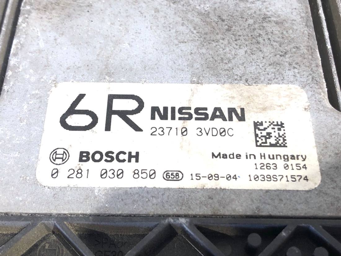 ЕБУ блок управління двигуна Nissan NV200 23710-3VD0C — фото деталі 4