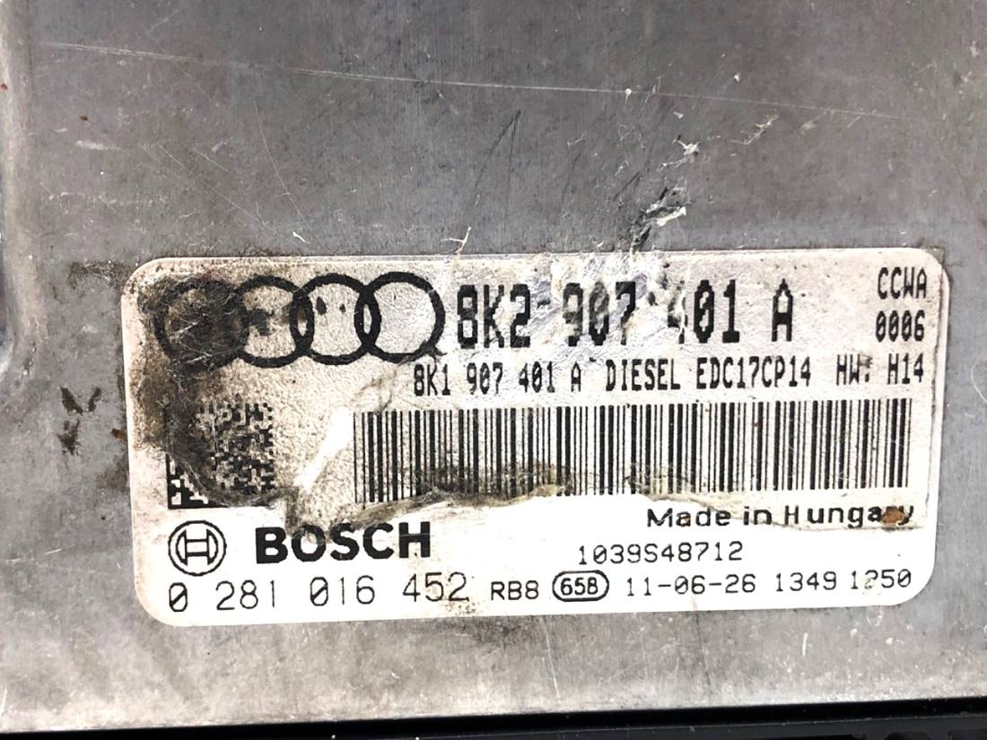 ЕБУ блок управління двигуна Audi A4 B8 8K2907401A — фото деталі 4