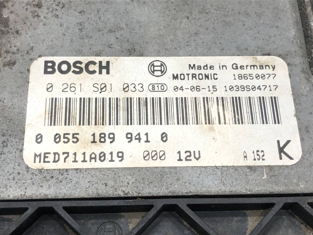 ЕБУ блок управління двигуна Alfa romeo Gt 1039504717 0261S01033 — фото деталі 4