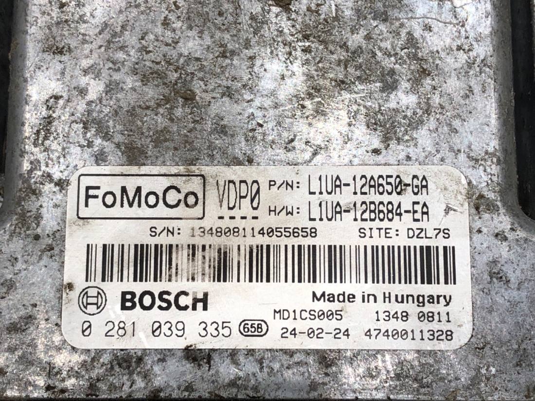 ЕБУ блок управління двигуна Ford Focus L1UA-12A650-GA 0281039335 — фото деталі 5