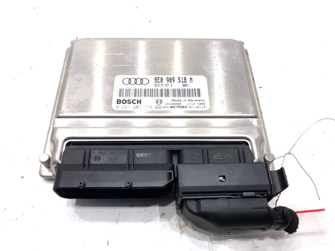ЕБУ блок управління двигуна Audi A4 B6 8E0909518M