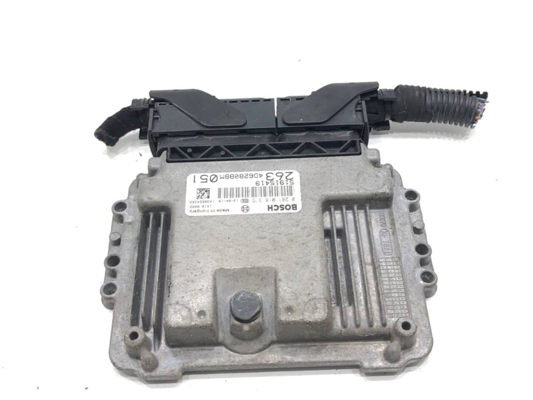 ЕБУ блок управління двигуна Fiat Doblo 51915419 00519217590 — фото деталі 2