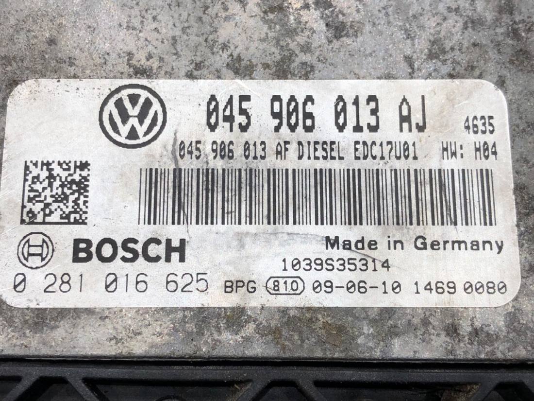 ЕБУ блок управління двигуна Skoda Fabia 2 045906013AJ 0281016625 — фото деталі 4