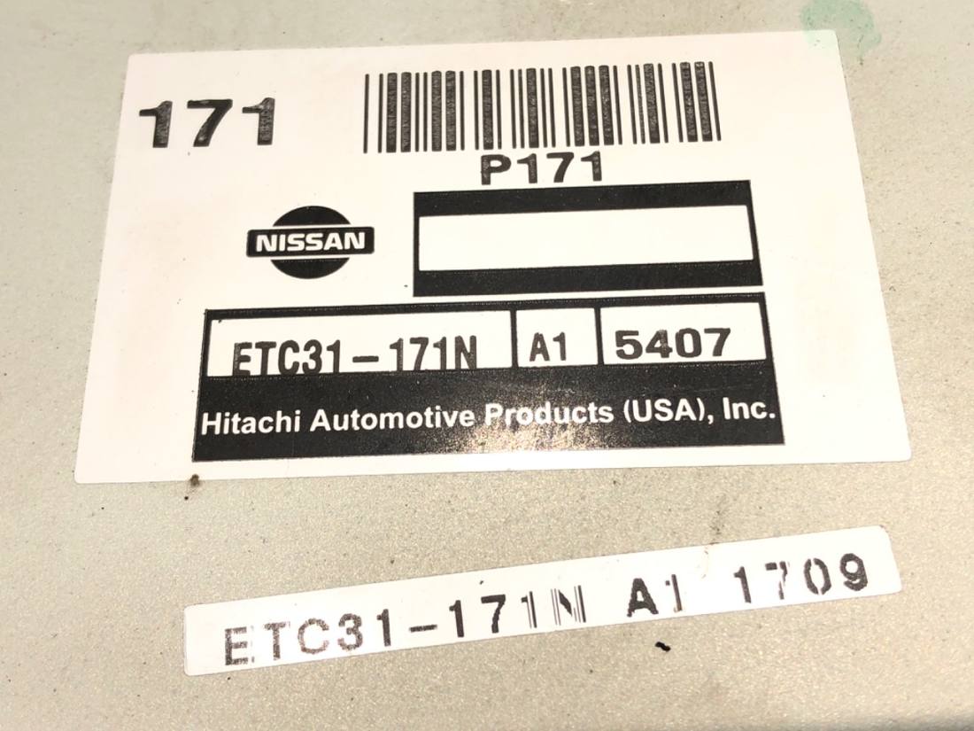 ЕБУ блок управління двигуна Nissan Altima ETC31-171N — фото деталі 4