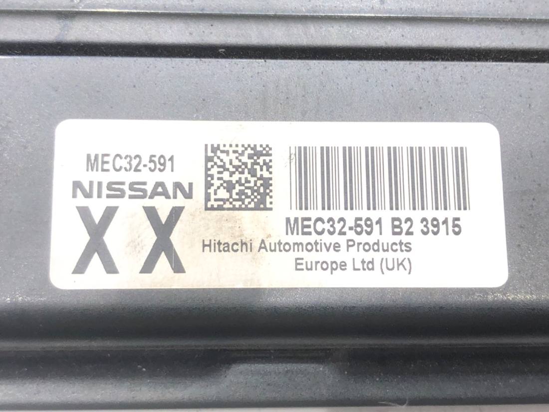 ЕБУ блок управління двигуна Nissan Primera MEC32-591 — фото деталі 4