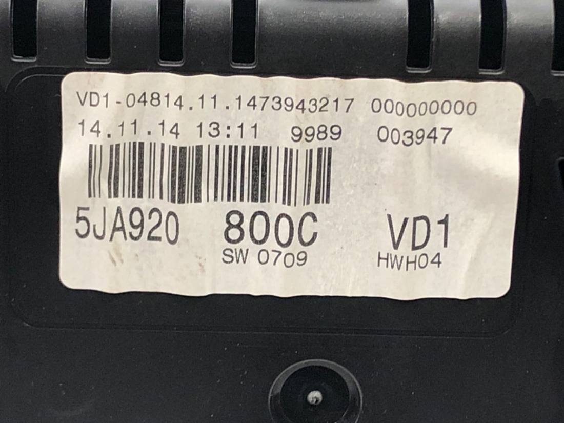 ЕБУ блок управління двигуна Skoda Rapid 5JA920800C 03L906023LK — фото деталі 5