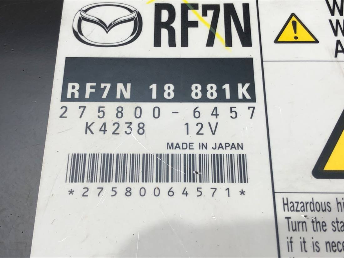 ЕБУ блок управління двигуна Mazda 5 RF7N18881K — фото деталі 4