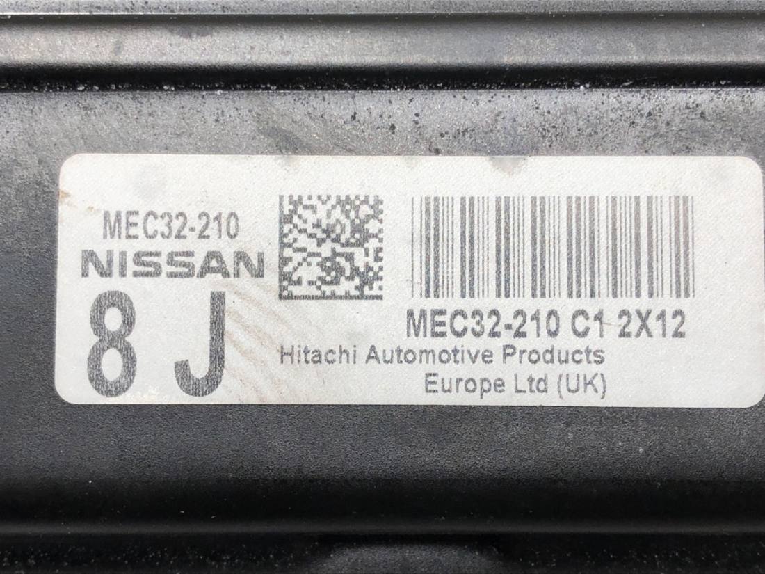 ЕБУ блок управління двигуна Nissan Almera MEC32-210 — фото деталі 3
