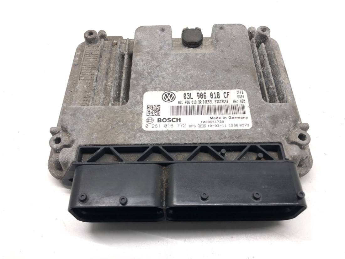 ЕБУ блок управління двигуна Skoda Superb 2 03L906018CF 0281016772