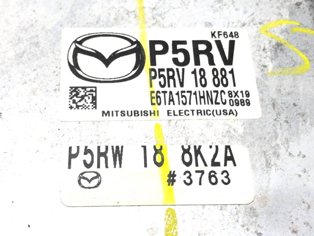 ЕБУ блок управління двигуна Mazda 2 P5RV18881 — фото деталі 4