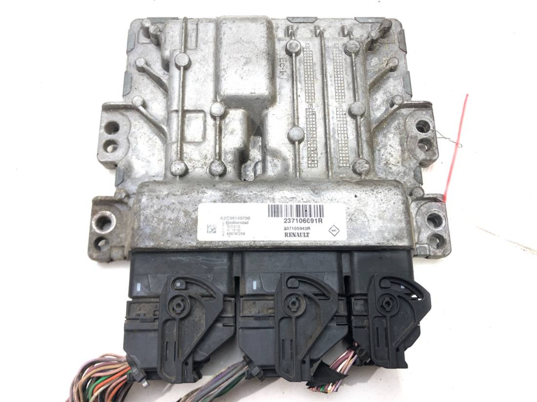 ЕБУ блок управління двигуна Renault Megane 3 237106691R A2C98149700