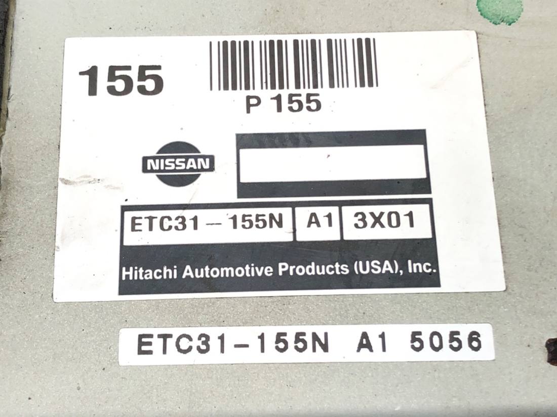 ЕБУ блок управління двигуна Nissan Altima ETC31-155N — фото деталі 4