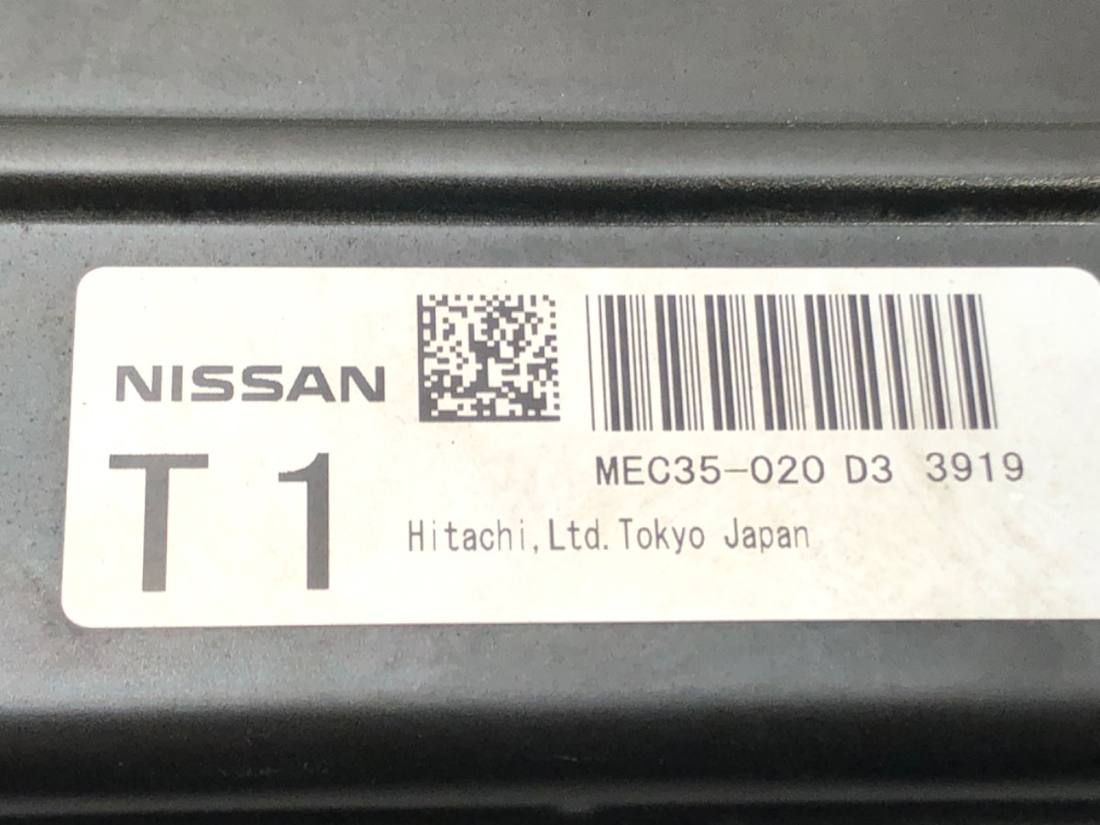ЕБУ блок управління двигуна Nissan Altima MEC35-020 — фото деталі 4