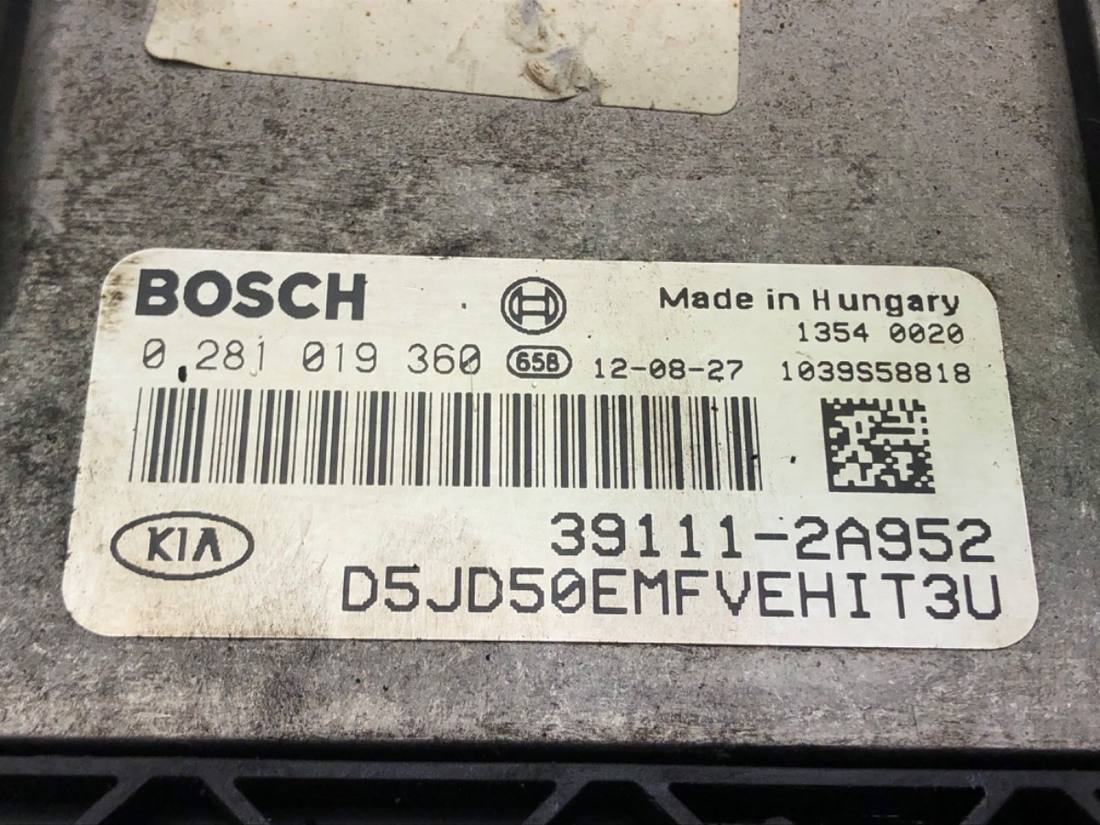 ЕБУ блок управління двигуна Kia Ceed 39111-2A952 — фото деталі 4