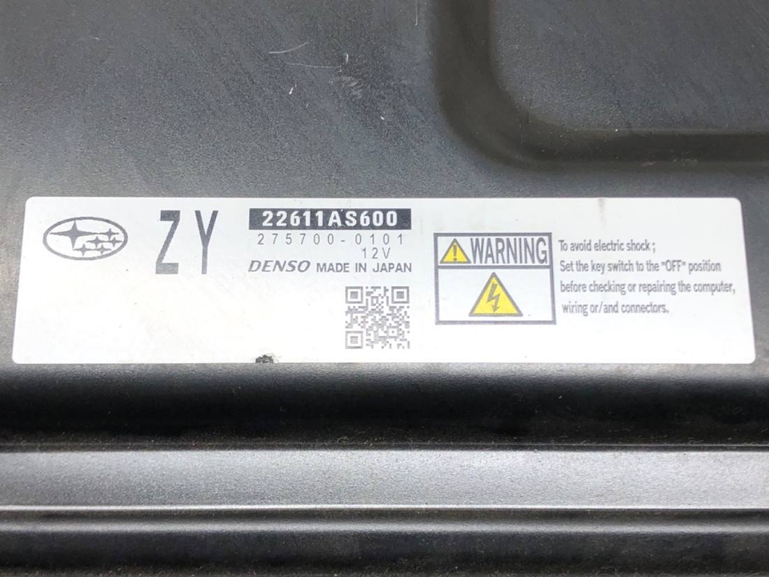 ЕБУ блок управління двигуна Subaru Forester 275700-0101 — фото деталі 4