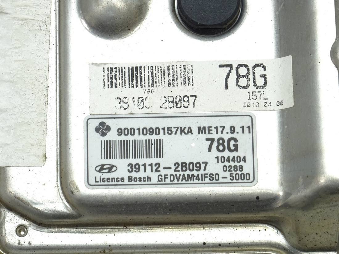 ЕБУ блок управління двигуна Hyundai I30 39112-2B097 — фото деталі 4