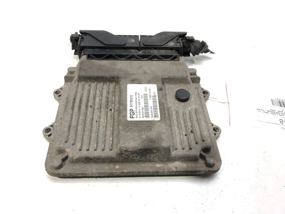 ЕБУ блок управління двигуна Fiat Punto 51795232