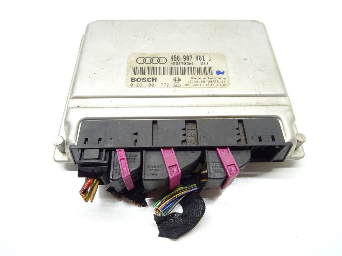 ЕБУ блок управління двигуна Audi A6 C5 4B0907401J 0281001772