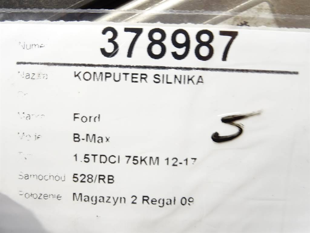 ЕБУ блок управління двигуна Ford B-Max CV11-12A650-CH 0281030255 — фото деталі 5