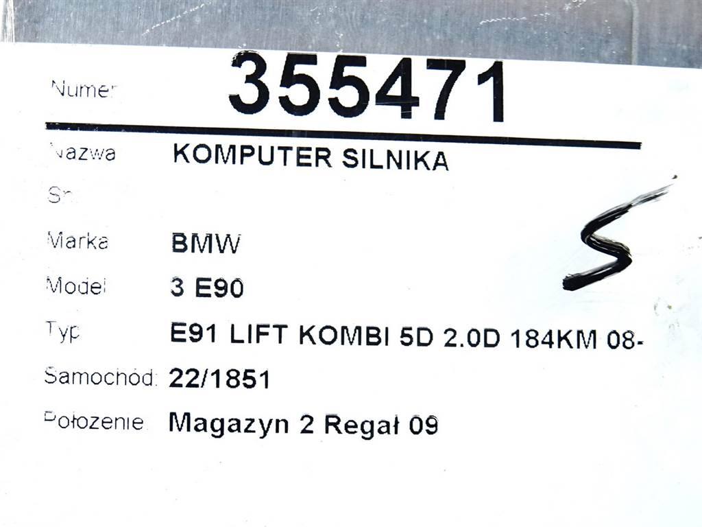 ЕБУ блок управління двигуна BMW 3 E90 8518269 0281018552 — фото деталі 5