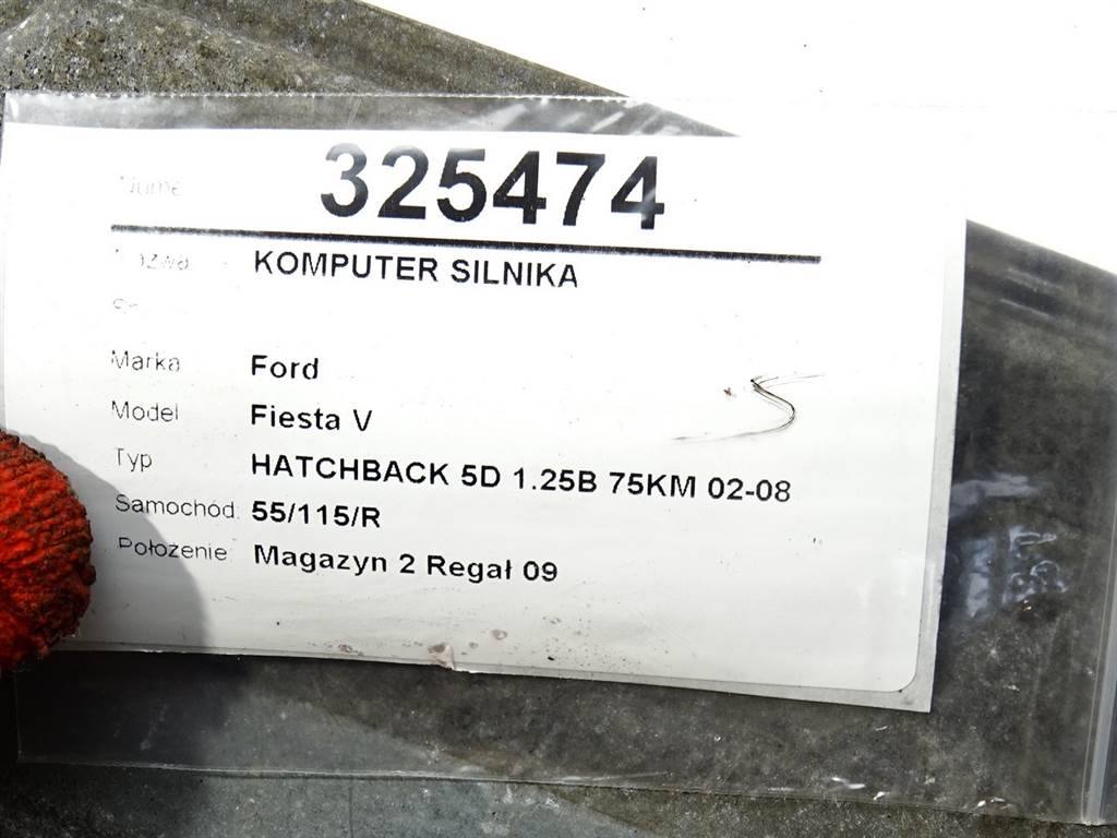 ЕБУ блок управління двигуна Ford Fiesta 3S61-12A650-CA — фото деталі 4