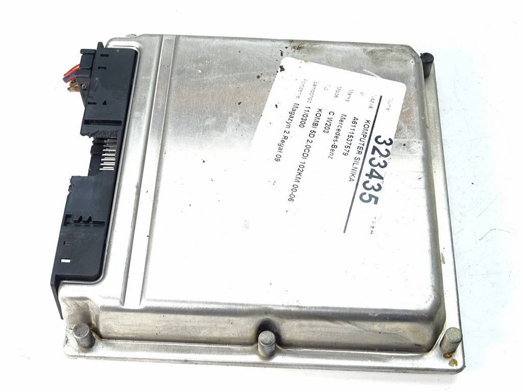 ЕБУ блок управління двигуна Mercedes C W203 A6111537579 0281010610 — фото деталі 3