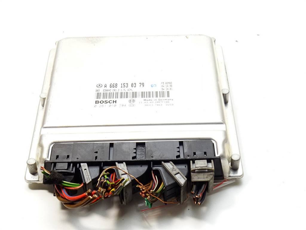 ЭБУ блок управления двигателем Mercedes A W168 A6681530379