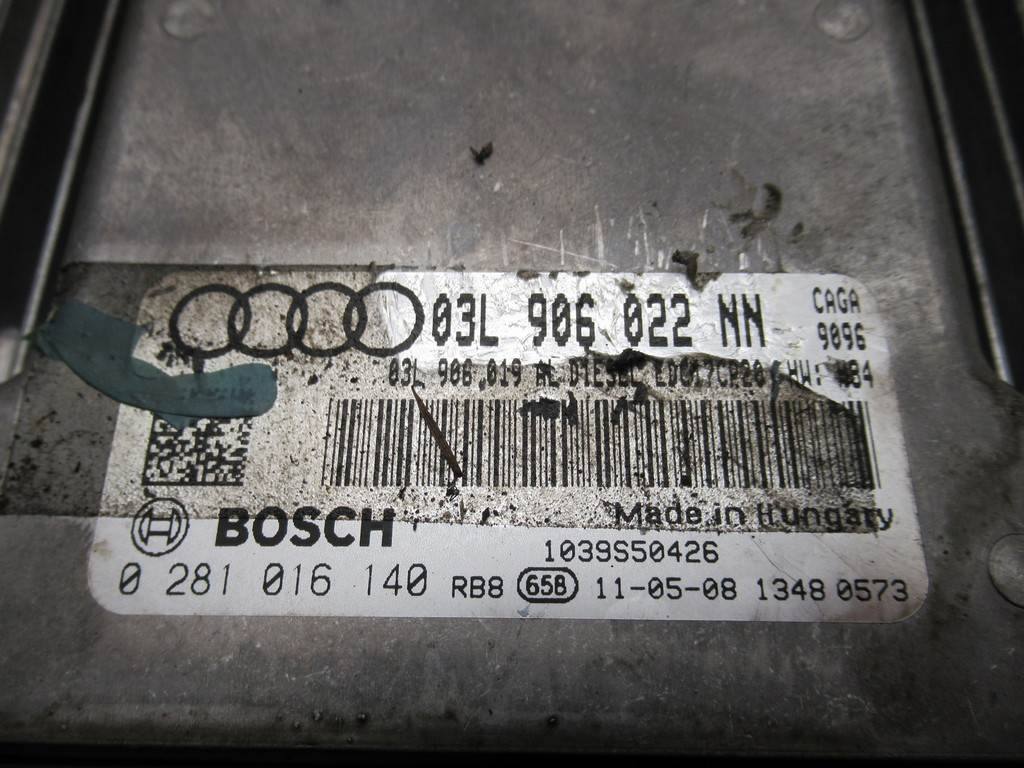 ЕБУ блок управління двигуна Audi A4 B8 03L906022N — фото деталі 5