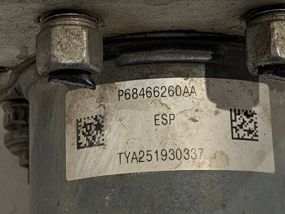 Блок керування ABS АБС Jeep Cherokee P68466260AA — фото деталі 5