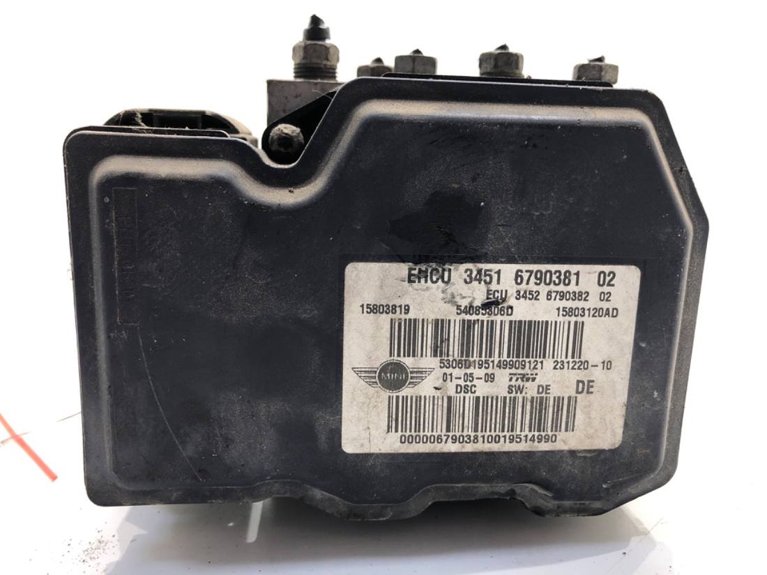 Блок керування ABS АБС Mini Mini R56 6790381 — фото деталі 4